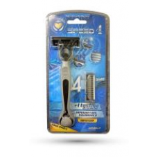 RASOIO UOMO SPEED 4LAME + 1TESTINA RICAM